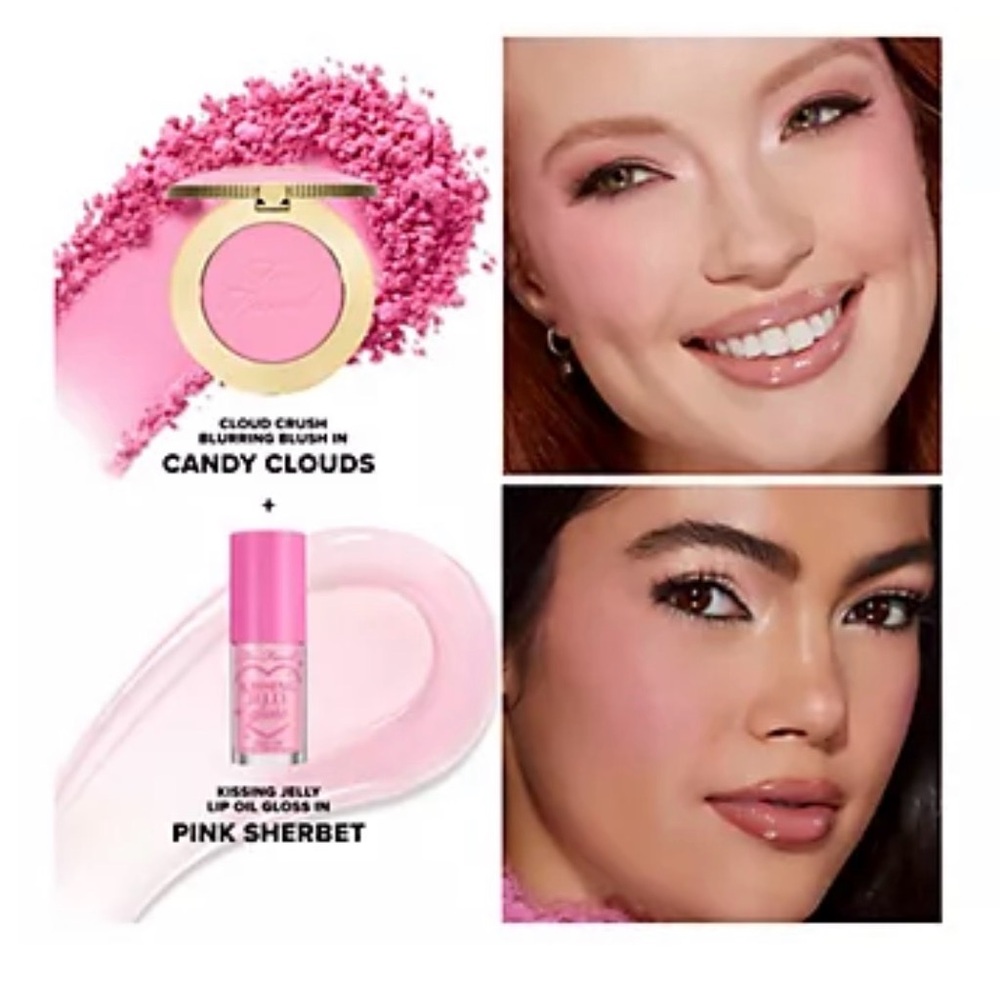 Too Faced Dream a little dream Blush and Gloss Set